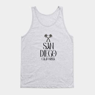 San Diego California Tank Top